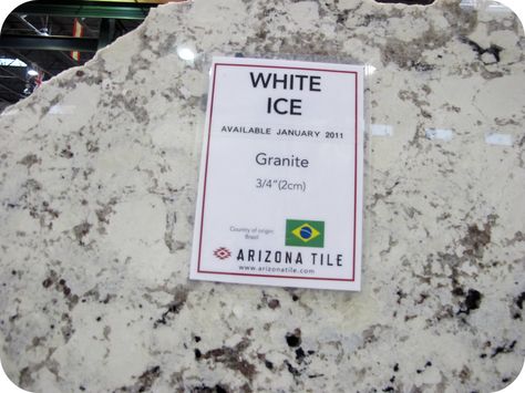 White Ice Granite Countertops, New Kitchen Countertops, White Ice Granite, Kitchen Countertops Ideas, Wide House, Countertops Ideas, Replacing Kitchen Countertops, House Upgrades, Material Ideas