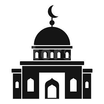 Image Details IST_22196_50420 - Mosque icon. Simple illustration of mosque vector icon for web design isolated on white background. Mosque icon, simple style Mosque Icon, Mosque Logo, Background Mosque, Mosque Vector, Islamic Wallpaper Hd, Simple Illustration, Islamic Wallpaper, Vector Icons, Simple Style