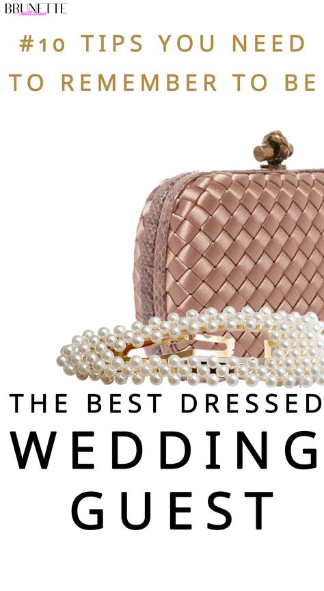 Fashion Blogger Veronika Lipar of Brunette from Wall Street sharing how to dress as the best dressed wedding guest for wedding in 2019 #guide #tips #weddingoutfit Wedding Guest Accessories Jewelry, Jewelry For Wedding Guest, Wedding Guest Jewelry Accessories, Accessories For Wedding Guest, Jewelry Wedding Guest, Wedding Guest Jewelry, Earrings Wedding Guest, Best Dressed Wedding Guest, Accessories Wedding Guest