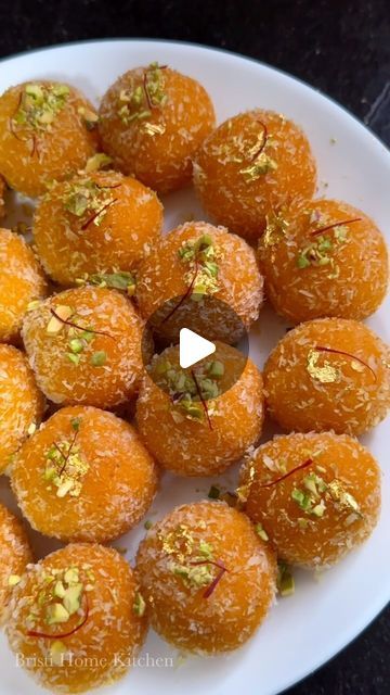 Bristi Kumari on Instagram: "Mango Coconut Delight   Try this easiest recipe out, when you have sweets craving ….  Ingredients:—-  Fresh coconut- 1 pc (medium size) Ripe mango- 1 pc (large) Sugar- 3 tbsp Green Cardamom-3 pcs Milk powder- 1/4 cup chopped pistachio & kesar   #mango #mangosweet #sweet #easy #tasty #yummy #delicious #healthy #homemade #ladoo #reels #instareel #instagood #instafood #instalike #bristihomekitchen #vlog" Coconut Delight, Ripe Mango, Green Cardamom, Sweet Easy, Recipes Snacks, Fresh Coconut, Quick Recipes Snacks, Mango Coconut, Milk Powder