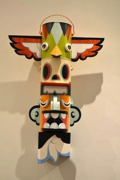 Totem Pole Illustration, Alex Yanes, Navajo Art, Totem Poles, Classroom Art Projects, Elementary Art Projects, Totem Pole, Indigenous Art, Beautiful Fantasy Art