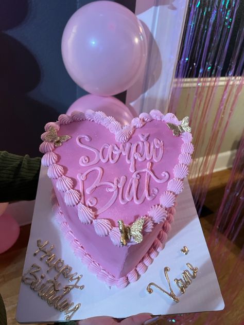 Heart Shaped Scorpio Cake, Scorpio Cake Aesthetic, Scorpio Szn Cake, Scorpio Birthday Cake Ideas, Scorpio Szn Photoshoot, Purple Scorpio Cake, Scorpio Bday Cakes, Scorpio Season Cake, Scorpio Heart Cake