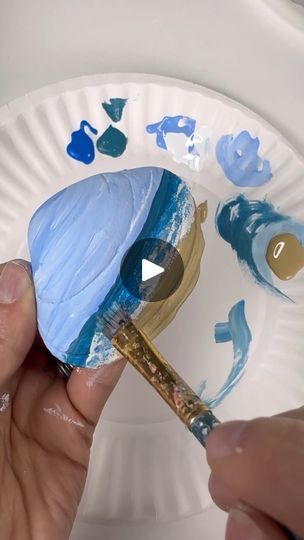 1.5M views · 9.8K reactions | Seashell painting idea 🎨🐚 #diyideas #easycrafts #artsandcrafts #BeachVibes #tutorials | Emily Seilhamer Art | Emily Seilhamer Art · Original audio Easy Beach Painting, Seashell Art Diy, Shell Painting, Painting Flowers Tutorial, Beach Art Painting, Oyster Shell Crafts, Seashell Projects, Rock Painting Tutorial, Seashell Painting