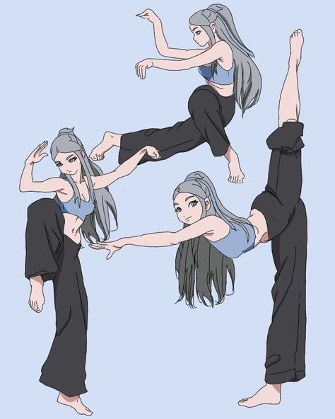 Non Bender Oc, Flexible Character Poses, Karate Outfit Drawing, Atla Poses Reference, Taekwondo Poses Reference, Karate Drawing Sketches, Atla Oc Outfits, Karate Poses Drawing, Taekwondo Outfit