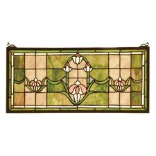 Victorian Tulips Transom Stained Glass Window L'art Du Vitrail, Stained Glass Door, Wine Glass Art, Stained Glass Window Panel, Tiffany Stained Glass, Transom Windows, Tiffany Glass, Stained Glass Panel, Stained Glass Panels