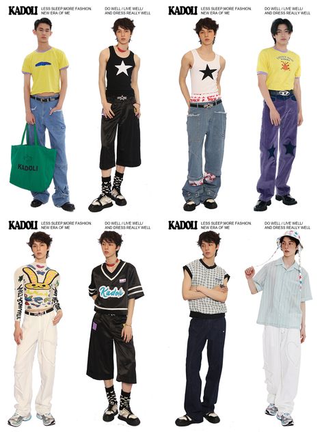 Male 2000s Outfits, Chinese Boy Outfit, Japan Y2k Fashion, Japanese 90s Fashion Men, 90s Boys Fashion, Early 2000s Fashion Men, Y2k Male Fashion, Japanese 90s Fashion, 90s Fashion Male