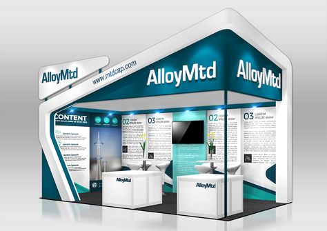 AlloyMtd @ Ecobuild on Behance Small Booth, Expo Stand, Trade Exhibition, Architecture Graphic Design, Exhibition Stall Design, Event Booth, Exhibition Stall, Stall Designs, Exhibition Stand Design