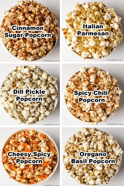 Ranch Popcorn Seasoning, Homemade Popcorn Seasoning, Popcorn Flavours, Flavoured Popcorn, Popcorn Seasoning Recipes, Sweet Potato Peanut Butter, Spicy Popcorn, Snacks And Appetizers, Spiced Popcorn