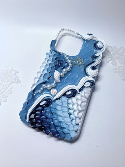 Dear valued customers, before placing your order, please read the following carefully: 1. These phone cases are custom-made to order. It takes 10 days from the time you place your order to complete production. This time is required for the cream glue to completely air-dry and harden, ensuring that your phone case arrives in its freshest condition. 2. Please specify your phone model in the Personalization box if it is not on the drawdown list. You can also reach out to us with your unique ideas, and we'll work with you to create a customized design to your specifications. 3. Processing & Shipping: Your order will be dispatched promptly upon placement, with a one-day production time and a maximum of 15 days for drying and hardening. Shipping typically takes 7-14 business days. 4. Please be a Phone Case Cream Glue, Cream Glue Ideas, Decoden Phone Case Ideas, Cream Glue Phone Case, Diy Resin Phone Case, Mermaid Phone Case, Closed Terrarium, Decoden Diy, Decoden Case