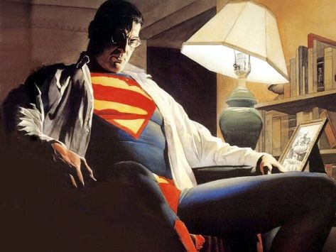 Alex Ross on Twitter: "#SaturdayThoughts #SaturdayMorning #SaturdayMotivation… " Superman Images, Venom Thanos, Superman Gifts, Affiliate Amazon, Action Comics 1, Superman Family, Superman Art, Superman Comic, Univers Dc