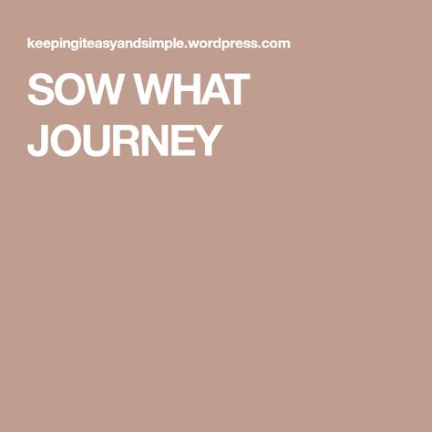 SOW WHAT JOURNEY Sow What Journey In A Day, Sow What Journey Ideas, Award Ideas, Gold Award, Store Ads, Girl Scout Ideas, Scout Ideas, Girl Scout, Food Items