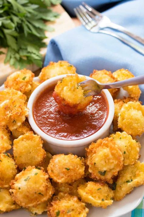 Tortellini Bites, Finger Foods Recipes, Easy Party Appetizers, The Cozy Cook, Cozy Cook, Delicious Dips, Tortellini Recipes, Parmesan Recipes, Cheese Tortellini