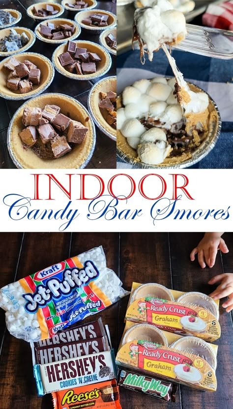 Smores Baking Ideas, Grillable Smores, Smores Indoors Ideas, Inside Smores Ideas, Campfire Desserts Foil Packets, Camping Smores Ideas, Smores Buffet Bar Ideas, S’mores Ideas, S’mores Recipes