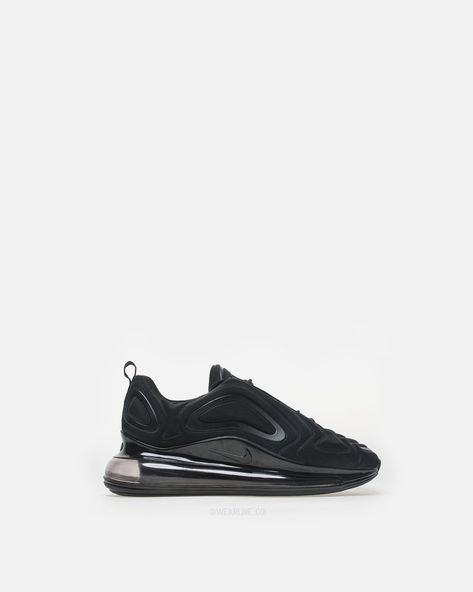 NIKE x AIR MAX 720 Check more at https://wearline.co/produit/nike-x-air-max-720-9/ Air Max 720, Black Sneaker, Air Max Sneakers, All Black Sneakers, All Black, Air Max, Nike Air Max, Nike Air, Sneakers Nike