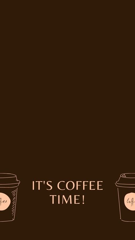 Coffee Backgrounds Aesthetic, Cute Coffee Wallpaper Iphone, Wallpaper Backgrounds Coffee, Coffee Color Wallpaper, Coffee Lockscreen Aesthetic, Coffee Asthetics Wallpaper, Coffee Background Wallpapers, Fall Coffee Wallpaper, Coffee Wallpaper Backgrounds