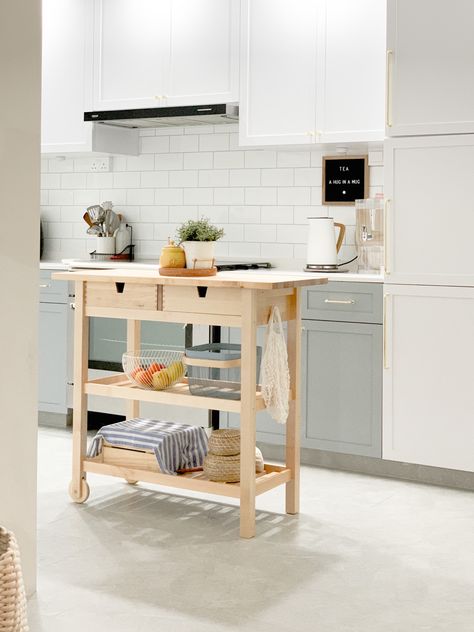 Bar Cart Kitchen Island, Movable Wood Kitchen Island, Small Ikea Kitchen Island, Tiny Home Kitchen Island, Kitchen With Movable Island, Kitchen Island Rolling Carts, Small Kitchen Carts On Wheels, Small Mobile Kitchen Island, Kitchen Portable Island