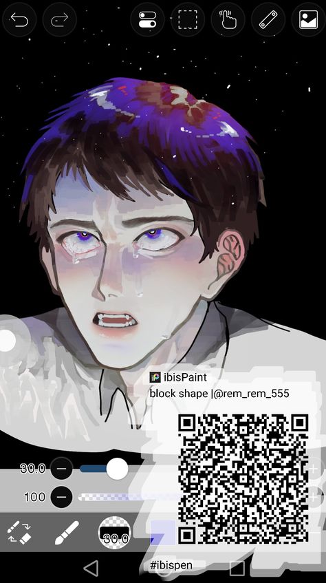 Shinji fanart / anime fanart /Evangelion/ anime boy / ibispaint X Ibis Blending Brush Code, Brush For Rendering Ibis Paint, Blend Brushes Ibis Paint, Rendering Brush Ibis Paint Qr Code, Ibis Paint X Rendering Brush, Blend Ibis Paint Brush, How To Blend Colors In Ibispaint, Coloring Brush Ibispaint, Blending Ibis Paint Code