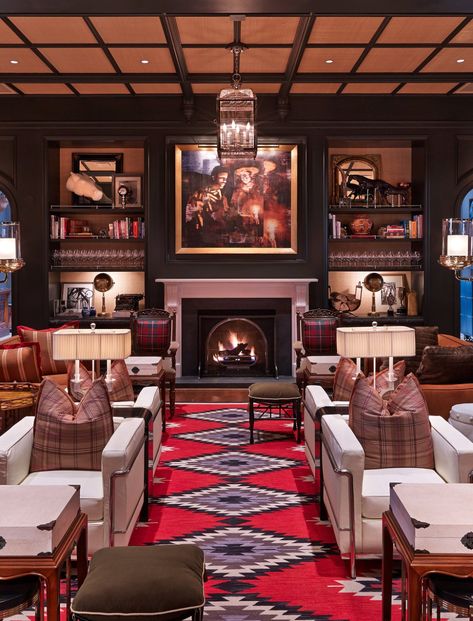 Aspen Hotel, Colorado Vacation, Aspen Colorado, Private Club, Hotel Bar, Mountain Resort, Hotel Design, Western Decor, New Classic