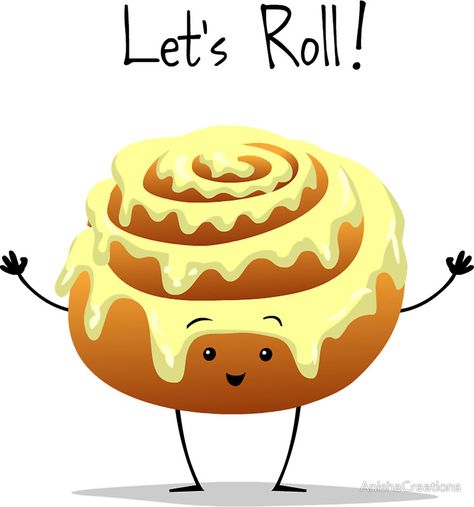 Let's Roll! Food Rocks, Recovery Humor, Sweet Roll Recipe, Punny Jokes, Paper Feathers, Lets Roll, Beautiful Hairstyle, Cartoon Pictures, Painted Rocks Craft