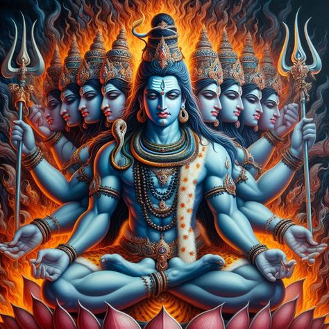 Lord Shiva Meditating, Kalki Avatar, The Serpent, Lord Shiva, His Hands, Lotus Flower, Shiva, The Lord, Lotus