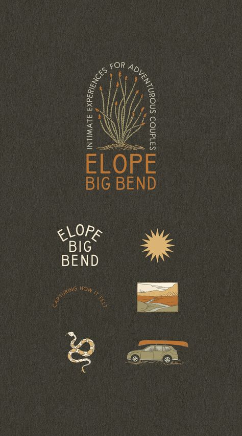 Boho Graphic Design Poster, Desert Branding, Desert Logo, Unique Logos, Digital Graphic Design, Mascot Logo, Branding Design Inspiration, Creative Branding, Brand Identity Design