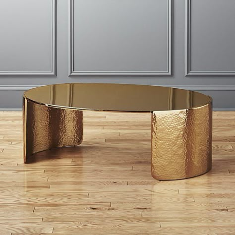 Hammered Coffee Table, Salon Art Deco, Acrylic Console Table, Gold Coffee Table, Gold Coffee, Unique Coffee Table, Centre Table, Brass Coffee Table, Table Haute