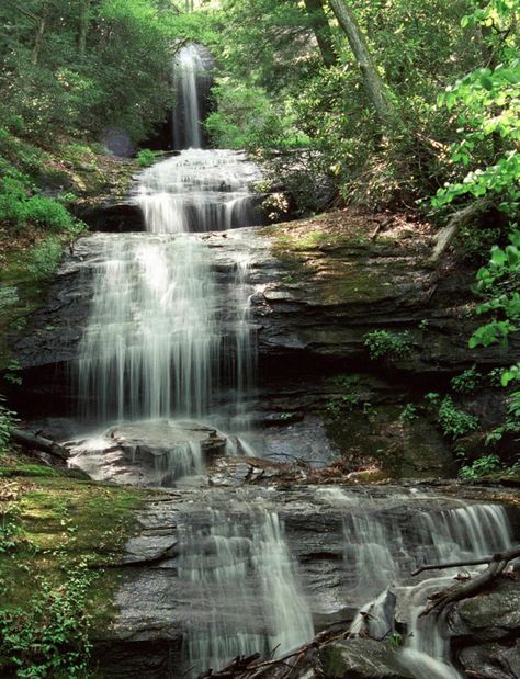 Blairsville Georgia, Desoto Falls, Chattahoochee National Forest, Streams Of Water, North Georgia Mountains, Georgia Mountains, Georgia On My Mind, Water Falls, Appalachian Trail