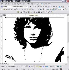 Making a Stencil in Microsoft Word Photo To Line Drawing, Photo To Stencil, Portrait Au Crayon, Stencil Graffiti, How To Make Stencils, Silhouette Stencil, Stencil Art, Microsoft Word, Art Plastique