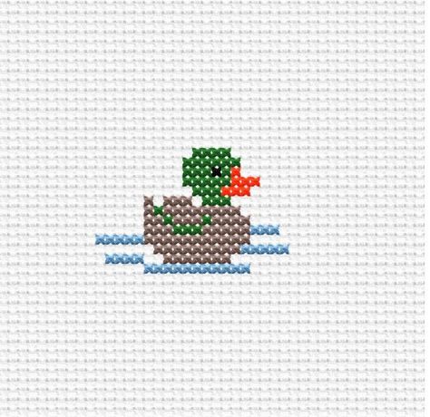 Mallard Rubber Duck, Cross Stitch Pattern Calling all collectors of quirky and whimsical items! Get ready to add a touch of childhood nostalgia to your decor with this Mallard Rubber Duck cross stitch pattern. This iconic shape will bring back memories of cheerful playtime and bath time adventures. Add a dash of whimsy to your space with this adorable cross stitch pattern today! Get stitching and bring some childhood joy into your home.  Aida: 14 count ( 5,5 per cm) Pattern Size: 20 x 13 stitche Cute Mini Cross Stitch, Free Tiny Cross Stitch Patterns, Cute Simple Cross Stitch, Mini Hoop Cross Stitch Patterns, Orange Cross Stitch, Cross Stitch Easy Pattern, Cute Cross Stitch Patterns Easy, Cross Stitch Small Pattern, Small Cross Stitch Patterns Free Minis