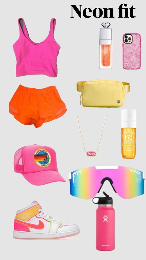 Neon Lululemon, Cute Fits, Fitness Inspo, Dream Wardrobe, Connect With People, Your Aesthetic, Creative Energy, Cute Outfits, Neon