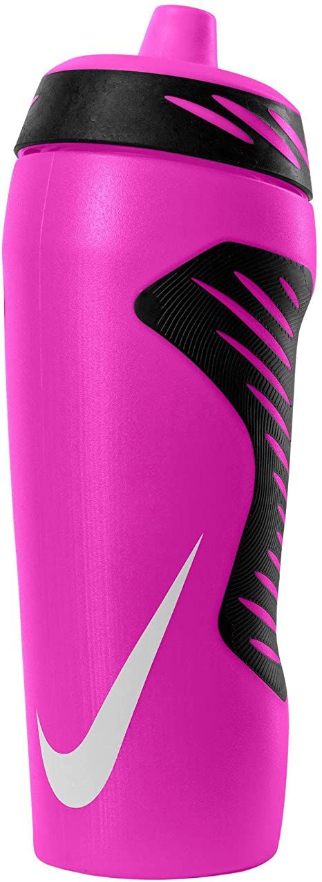 Nike Hyperfuel Water Bottle - 24 Oz - (Pink) Squeeze Water Bottle, Pink Water Bottle, Compression Clothing, Running Accessories, Brand Experience, Drink Sleeves, Reusable Water Bottle, Fun Sports, Shoes Mens