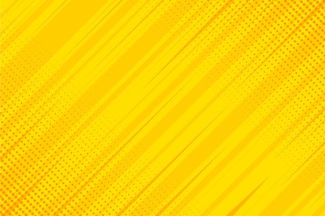 Flat design yellow comics background | Free Vector #Freepik #freevector #background Comics Background, Monochromatic Background, Comic Background, Thumbnail Background, Typographic Logo Design, Halftone Pattern, Vector Gradient, Yellow Textures, Background Design Vector