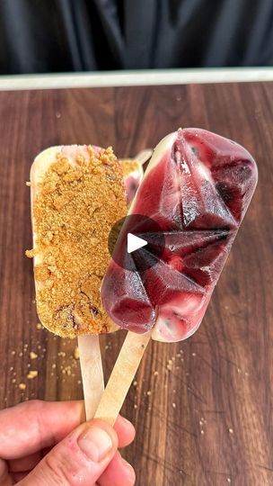 Make Cheesecake, Cheesecake Popsicles, Josh Elkin, Bake Cheese, Blueberry Pie Filling, Cake Cheesecake, How To Make Cheesecake, Cold Treats, Spanish Rice