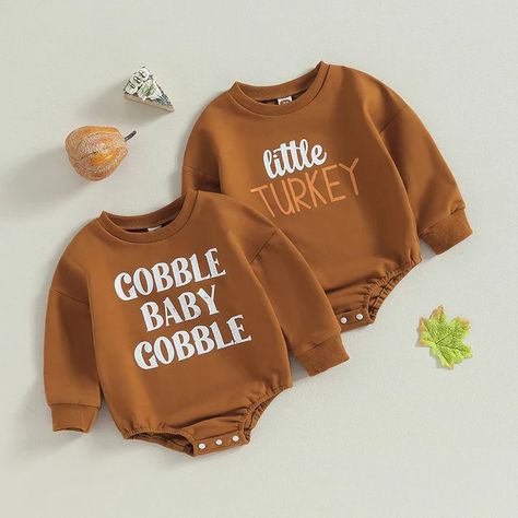 Babys First Thanksgiving, Baby Thanksgiving, Thanksgiving Onesie, Baby Girl Clothes Winter, Girls Thanksgiving, Winter Outfits For Girls, Newborn Gown, Thanksgiving Baby