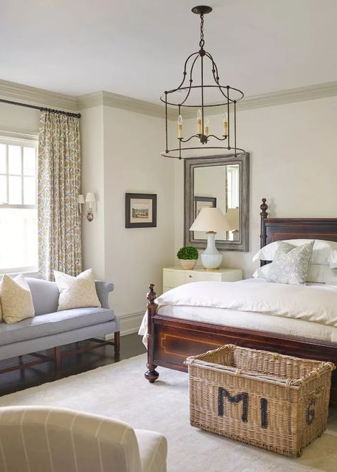 Dan Mazzarini, Modern Traditional Home, Traditional Bedroom Decor, Master Decor, Updated Traditional, Traditional Bedroom, Decor Minimalist, Master Bedrooms Decor, Style At Home