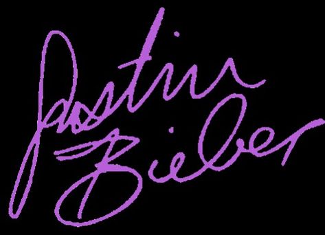 Signature Justin Bieber Purple Justin Bieber, Future Wallpaper, Justin Bieber, Neon Signs, Purple, Quick Saves