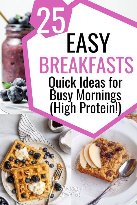 Healthy Breakfast Meals On The Go, Quick Easy Healthy Breakfast Ideas On The Go, Healthy Quick Breakfast Ideas Protein, Quick Protein Breakfast On The Go, Fast Healthy Breakfast On The Go, Healthy Quick Breakfast Ideas, Healthy Grab And Go Breakfast, Easy Grab And Go Breakfast, Healthy Quick Breakfast