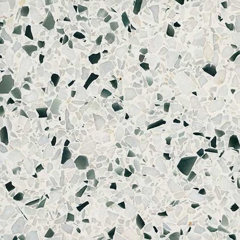 Terrazzo - Klein & Co Green Terrazzo Bathroom, Green Terrazzo Floor, Terrazo Flooring, Terrazzo Countertop, Green Terrazzo, Black Room Decor, Terrazzo Texture, Wood Floor Texture, Materials Board Interior Design