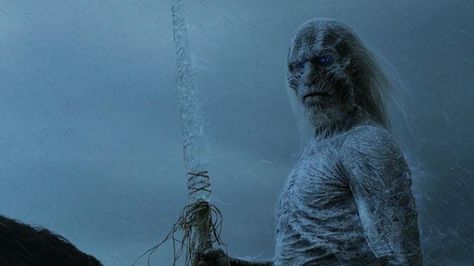 Pin for Later: The TV Fanatic's Halloween Guide: How to Dress as Your Favorite Character A White Walker From Game of Thrones Game Of Thrones Background, Walker Wallpaper, Game Of Thrones Books, Popular Skin Care Products, George Rr Martin, White Walker, Night King, Game Of Thrones Fans, Valar Morghulis