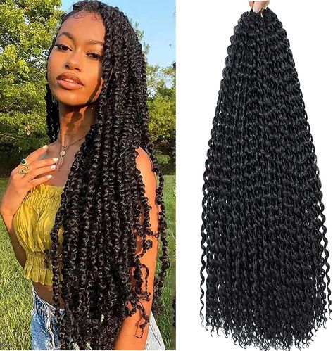 Braiding Extensions, Twist Extensions, Passion Twist Crochet, Micro Braids Hairstyles, Passion Twist Hair, Water Wave Crochet, Wave Crochet, Passion Twists, Crochet Hair Extensions