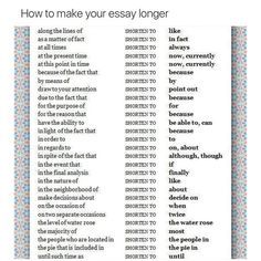 Life hacks, how to make your essay longer, longer phrases for essays. Ingles Kids, Essay Tips, Myself Essay, Essay Writing Tips, College Essay, Writers Write, English Writing, Writing Words, Academic Writing