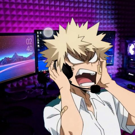 Cute Bakugo, Cute Discord Pfps, Anime Cat Pfp, Deku Pfp, Bakugo Manga, Goofy Pfp, Gaming Pfp, Mha Pfp, Cool Pfp