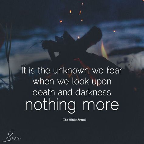 It Is The Unknown We Fear - https://themindsjournal.com/it-is-the-unknown-we-fear/ Midnight Thoughts, Miss My Dad, Fear Quotes, Fashion Everyday, 2 Am, Word Of Advice, Mindfulness Journal, Soul Quotes, Pep Talks