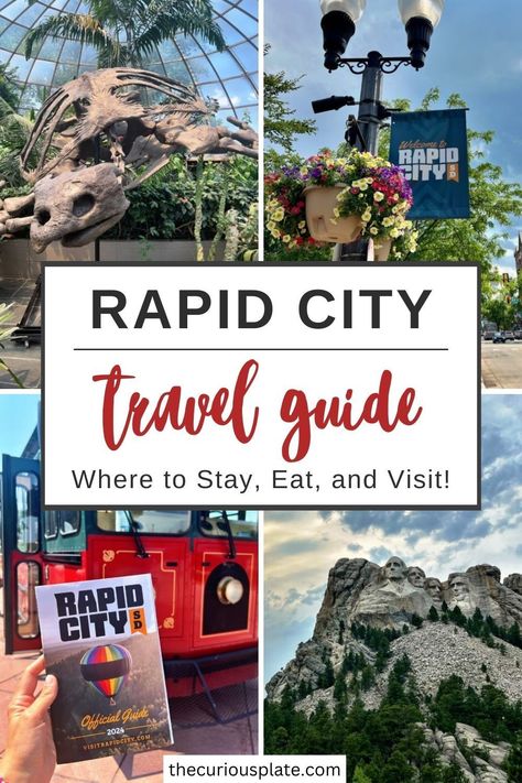 Discover the best of Rapid City, South Dakota! From vibrant culinary spots to charming hotels and family-friendly activities, I'll guide you on where to stay, eat, and visit in this Gateway to the Black Hills. Rapid City South Dakota, Southwest Region, Beach Retreat, Family Destinations, Rapid City, Summer Getaway, Us Destinations, Road Trip Planning, Beach Getaways