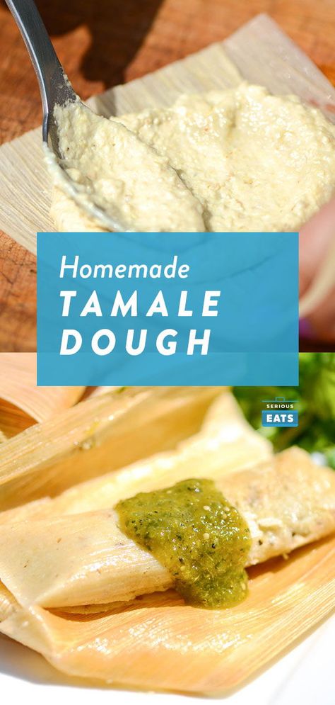 Nixtamalized Corn, Tamale Dough Recipe, Tamale Masa Recipe, Easy Pozole Recipe, Chili With Chicken, Homemade Tamales Recipe, Masa Recipes, Masa For Tamales, Make Tamales