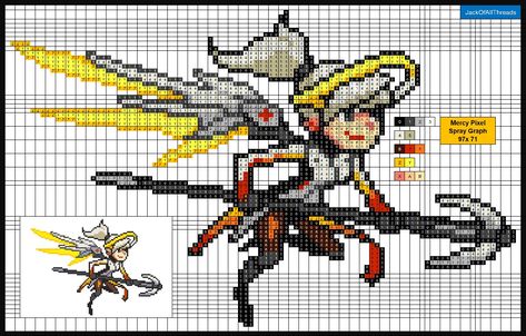 Overwatch Pixel Art, Hama Beads Design, Perler Crafts, Pixel Art Grid, Beaded Cross Stitch, Dad Cards, Perler Bead Art, Alpha Patterns, Perler Bead Patterns