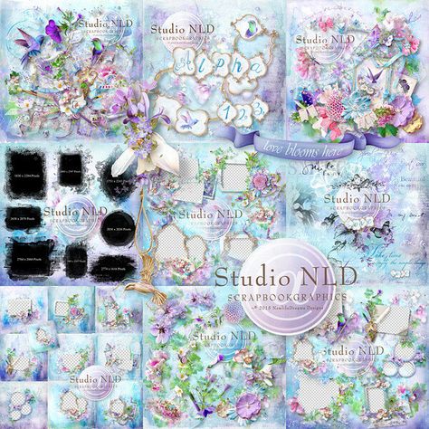 Scrapbook Paper Projects, Digi Scrap Freebies, Free Digital Scrapbooking Kits, Scrapbook Studio, Digital Art Journal, Png Pack, Butterfly Mobile, Scrapbooking Set, Overlays Cute