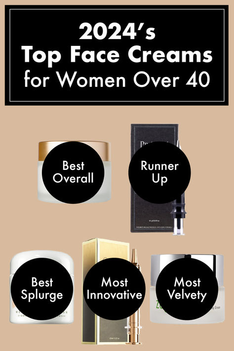 5 moisturizers that give women over 40 an INSTANT advantage! There are many advantages of using an anti-aging moisturizer specifically tailored for individuals over 40, compared to generic one-size-fits-all formula: Increased hydration, enhanced firmness and elasticity, wrinkle reduction and brightening and skin tone. We’re EXPOSING today’s top skincare brands and revealing the 5 that actually work on mature skin! 💪 Tested, Reviewed & Ranked 👀 Formulated for mature skin Click for full list Best Face Moisturizer, Wrinkle Repair, Wrinkle Reduction, Skincare Brands, Cold Cream, Face Creams, Anti Aging Ingredients, Top Skin Care Products, Anti Aging Moisturizer