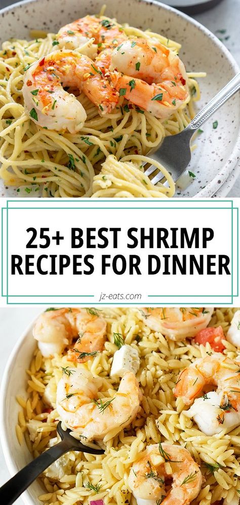 Whether you’re looking for a party appetizer, a weeknight dinner or even a protein packed salad, these 21+ Best Shrimp Recipes are for you! Cheap Shrimp Dinners, Food To Make With Shrimp, Recipes For Precooked Shrimp, Precooked Shrimp Recipes Easy, Large Shrimp Recipes, Shrimp Dishes Recipes, Dinners For The Whole Family, Precooked Shrimp Recipes, Small Shrimp Recipes