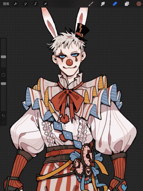 Juanmao on Twitter: "♥️🐰… " Cute Clown, Arte Inspo, Art Reference Photos, Art Reference Poses, Fantasy Character Design, Character Drawing, Character Design Inspiration, Drawing Inspiration, Anime Character Design